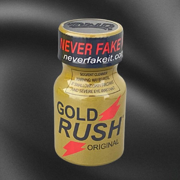 PWD POPPERS GOLD RUSH red label.