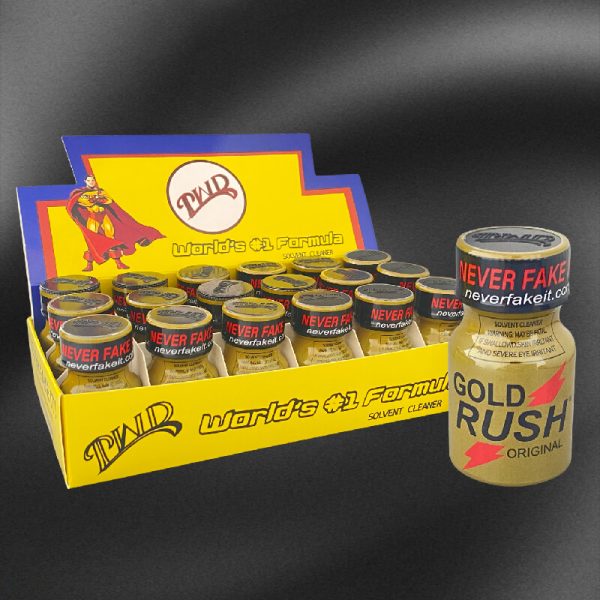 PWD POPPERS GOLD RUSH red label